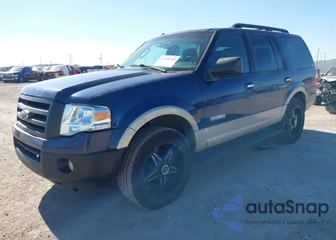 2007 Ford Expedition Eddie Bauer из США, поврежденный, VIN 1FMFU17587LA07918
